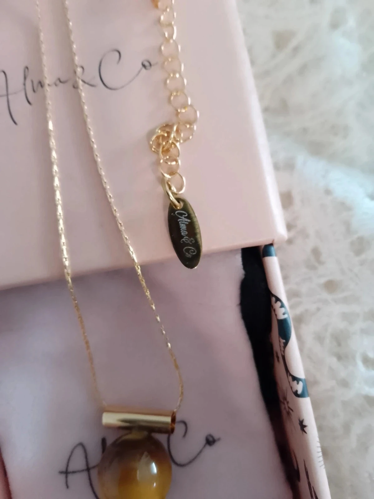 Collar de piedra natural Alma & Co – photo 3